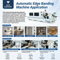 Machine industrielle automatique de chantournage pour panneaux à base de bois avec dispositif de cuisson pour portes d'armoires en MDF