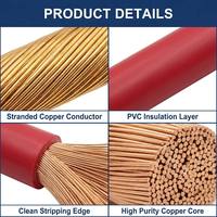 Kabel Multi Core Fleksibel Tembaga Berisolasi PVC untuk RV, Tahan Api, Ukuran Kustom, 450 750V, 1x0.5mm2