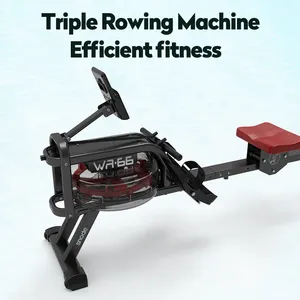 Snode wr66 जिम वाणिज्यिक फिटनेस उपकरण कार्डियो व्यायाम पानी rowers रोइंग मशीन