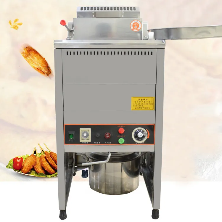 High capacity 20L/24L commercial gas electric deep chicken chips fryers