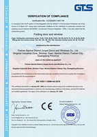 Ventanas Abatibles Exteriores con Certificación CE EN 14351-1 Estándar Europeo, con Doble Vidrio Templado para Apartamentos Residenciales