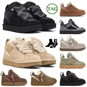 Botas <span class=keywords><strong>de</strong></span> Nieve <span class=keywords><strong>de</strong></span> Invierno para <span class=keywords><strong>Mujer</strong></span>, Estilo Europeo, Alta Calidad, <span class=keywords><strong>Originales</strong></span>, Nuevo Lanzamiento, Impermeables, Aumentan la Estatura, Cálidas y Térmicas - Product Image 1