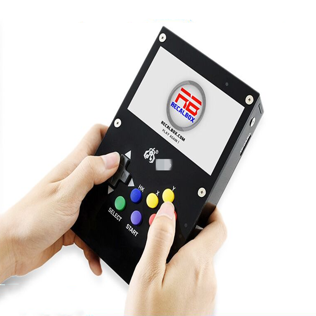Raspberry PI 4B/3B+ Handheld Console Retro Console 4.3 "IPS screen kit is optional