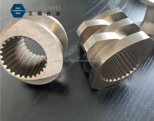 AD02 <span class=keywords><strong>AD05</strong></span> Pièces de rechange pour extrudeuse à double vis à base de nickel Ligne de production de vis et de baril d'extrudeuse en plastique - Product Image 2