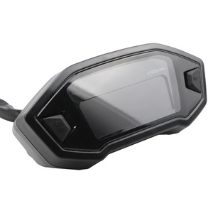 Modification de moto, instrument pour VTT avec tachymètre LCD, jauge de carburant, instrument numérique LCD LED et affichage ABS - Product Image 1