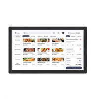 Tablette PC Android étanche IP65 15,6 21,5 23,8 pouces avec PoE pour système d'affichage de cuisine de restaurant KDS, écran tactile tout-en-un