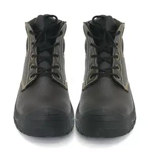 Trabajo DE SEGURIDAD Protección DE LA CONSTRUCCIÓN Zapatos de seguridad con Cabeza de Acero Zapatos de senderismo impermeables Botas de exterior para hombres