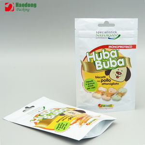 Pochette debout colorée personnalisée en gros emballage de feuille d'aluminium en plastique mylar fermeture éclair sac d'emballage de friandises pour chats et chiens - Product Image 5