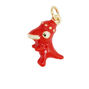 Animal Oil Drop Pendant Mixed Shapes Copper Plated For Necklace Making DIY Jewelry Accessories Dolphin Rabbit Dinosaur Giraffe - Product Image 5