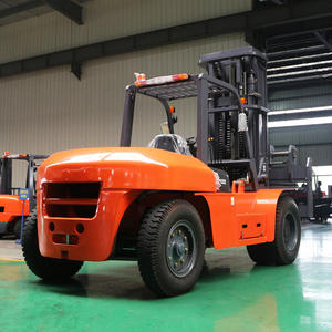 Sunrise-carretilla elevadora de 10 toneladas, carretilla elevadora diésel automática, motor diésel de 500mm/diésel, precio barato - Product Image 4