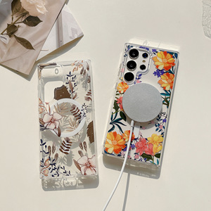 Vente en gros 2D PC TPU Clair Dur Vierge Sublimation Personnalisé Téléphone Cas Fleur Cellule Conception pour Samsung S25 Mobile <span class=keywords><strong>Smartphone</strong></span> - Product Image 2