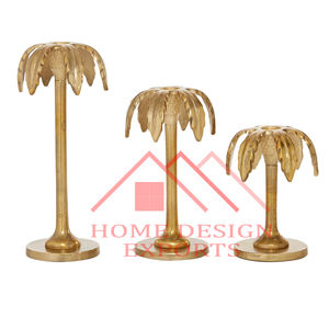 Soporte de pilar de vela de aluminio dorado de último diseño para el hogar, hoteles y restaurantes, decoraciones, productos de decoración del hogar al mejor precio - Product Image 5