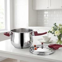 Autocuiseur en acier inoxydable 7L avec protection anti-explosion pour cuisinière à gaz, cuisson domestique, cuisson du riz, pot 5L/9L/11L