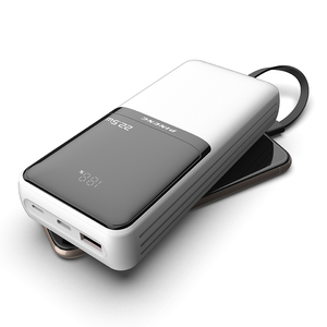 แบตสำรอง OEM REAL 20000mAh Li-Polymer พร้อมสาย Type-C และสายในตั<span class=keywords><strong>ว</strong></span>สำหรับ IPH รองรับการชาร์จเร็ว พก<span class=keywords><strong>พา</strong></span>สะดวก รุ่น PN-881PD - Product Image 5