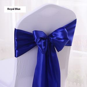 Cạnh khóa satin Ribbon ghế đám cưới tựa lưng trang trí hoa <span class=keywords><strong>Bow</strong></span> căng ghế bìa cho tiệc chiêu đãi và sử dụng nhà - Product Image 6