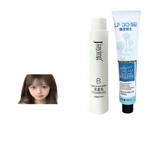 ครีมย้อม<span class=keywords><strong>ผม</strong></span>แบบกึ่งถาวรเกรดปราศจากแอมโมเนียมีหลายโทน<span class=keywords><strong>สี</strong></span> (<span class=keywords><strong>สี</strong></span>เทาน้ำตาล/น้ำเงิน-ดำ) <span class=keywords><strong>ผม</strong></span>ขาว - Product Image 1
