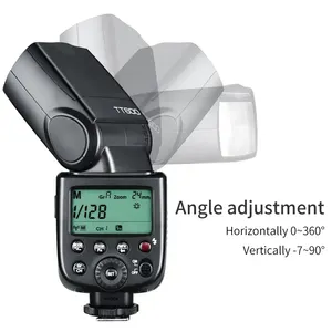 Godox TT600 TT600S <strong>Flash</strong> Kit 2.4G Wireless GN60 <strong>Master</strong>/Slave Camera <strong>Flashes</strong> <strong>Speedlite</strong> for Pentax Olympus Fuji - Product Image 4
