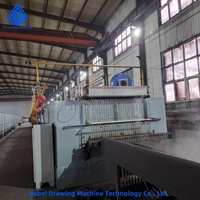 Sans lavage à l'acide Décapage 0 émissions de pollution Fil d'acier métallique Ligne de production galvanisée à chaud Équipement de revêtement de zinc