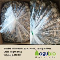 Jamur Shiitake Kering Premium Utuh dan Irisan, Jamur Shiitake Dehidrasi untuk Memasak Makanan