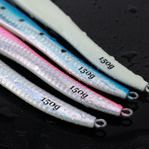 Mồi câu jigging chuyên nghiệp hình chữ <span class=keywords><strong>S</strong></span> 60g 80g 100g 150g, mồi câu jigging nước mặn, câu cá nhanh, mồi kim loại câu cá ngừ, cá kiếm - Product Image 3