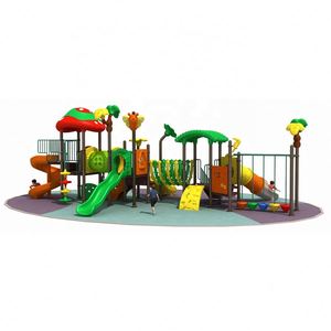Galvanized Steel <b>Plastic</b> Ageing Resistance Tube Outdoor Playground Children's Kids <b>Slide</b> - Product Image 2