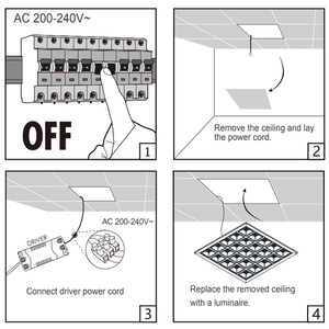 Hiện đại thông minh Dimmable CCT lựa chọn treo lõm Ra80 Nhôm PC Bìa <span class=keywords><strong>24</strong></span> 36 48 60 72 <span class=keywords><strong>Watt</strong></span> trở lại thắp sáng <span class=keywords><strong>LED</strong></span> bảng điều chỉnh ánh sáng - Product Image 5