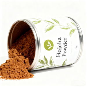Poudre de thé vert torréfié <span class=keywords><strong>Hojicha</strong></span> instantanée biologique pure naturelle de marque privée poudre de thé <span class=keywords><strong>Hojicha</strong></span> poudre <span class=keywords><strong>Hojicha</strong></span> - Product Image 3