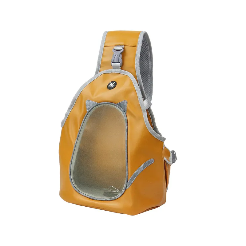 Pet outdoor travel product high quality reflective dog bag backpack foldable simple multicolor cat bag