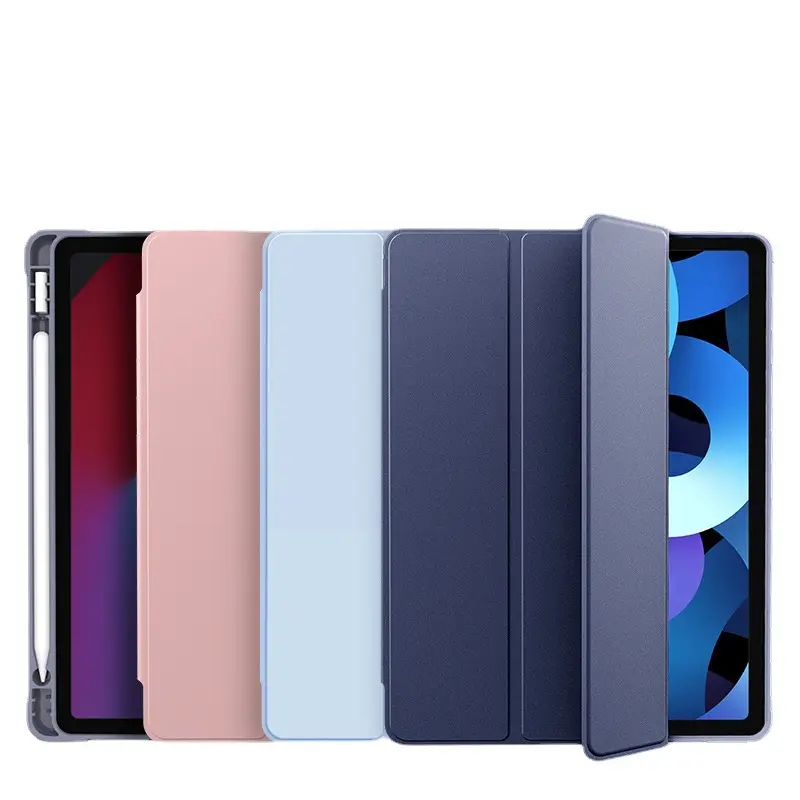 Vendita calda custodia pieghevole Folio con portapenne custodia protettiva per Tablet in Silicone Soft Shell per iPad Mini 6 8.3 pollici 5 4 7.9 pollici