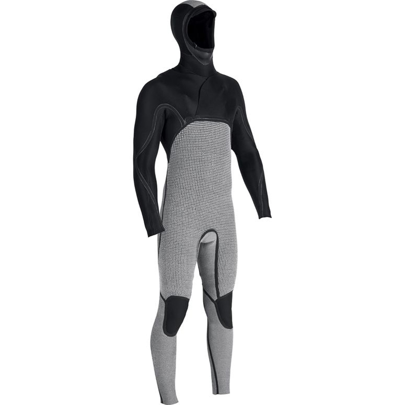 4/3 muta intera con cappuccio muta in neoprene per surf immersioni pesca subacquea triathlon sbart muta da uomo 3mm