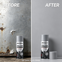 Peinture de base acrylique en aérosol pour réparation de carrosserie automobile 400ML avec excellente adhérence pour véhicules, métaux, plastiques et meubles