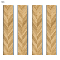 Luxuriöses Neues Design Rutschfeste Vinyl-Hybrid-Holz-SPC-Fischgrät-Bodenbelagsdielen