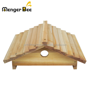 Nuevo sistema de apicultura Menger Bee Modelo B-26 de 4 cuadros con flujo automático, colmena de abeto chino recubierta de cera para flujo de miel, 20 mm de grosor - Product Image 6