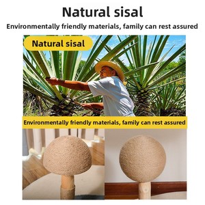 Árbol para Gatos Integrado de Madera Maciza Natural Directo de Fábrica con Casa para Gatos, Rascador Estable, Muebles para Mascotas, Venta al por Mayor OEM - Product Image 5