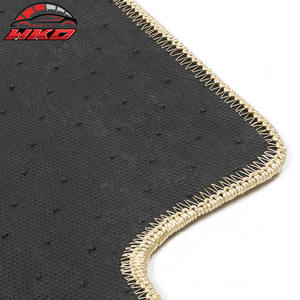 Tapis de sol pour Audi Q7 07-15, ensemble de tapis antidérapants en velours beige pour voiture, avant et arrière - Product Image 5