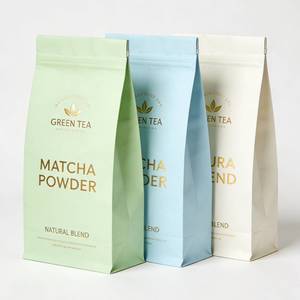Sachet Doypack en Papier Kraft avec Fenêtre Transparente - Emballage Écologique Compostable pour Barres de Granola, Snacks et Céréales - Product Image 3