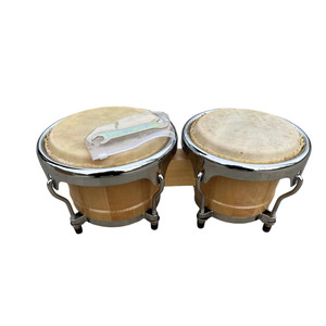 Bán Buôn Bongo Trống 7.5 Inch Và 8.5 Inch Congas Gỗ Bộ Gõ Nhạc Cụ Bongo Cho Trẻ Em Người Lớn Người Mới Bắt Đầu - Product Image 3