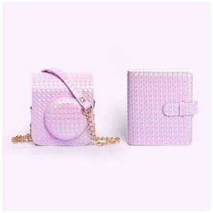 Casing kamera kulit PU portabel pelindung baru 2024 untuk kamera instan Fujifilm <span class=keywords><strong>Instax</strong></span> Mini 12 dengan Album foto - Product Image 1
