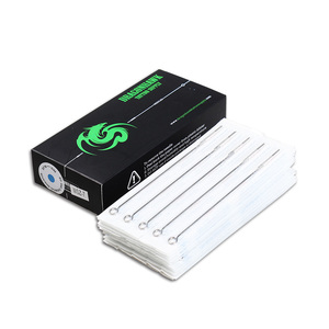 Agujas de Tatuaje Desechables Permanentes de Acero Inoxidable 316 <span class=keywords><strong>Dragonhawk</strong></span> al por Mayor para Máquina de Bobina de Tatuaje y Arte Corporal - Product Image 1