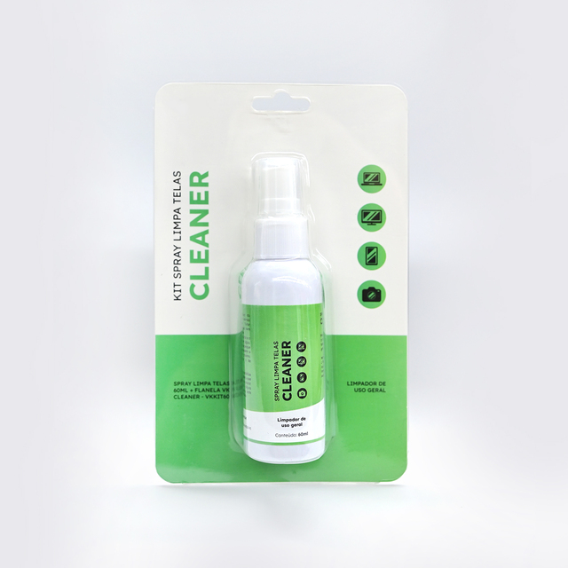 Brand Customization Cleaning Solution Kit 2in 1 Microfiber Screen Cleaner Spray Bottle