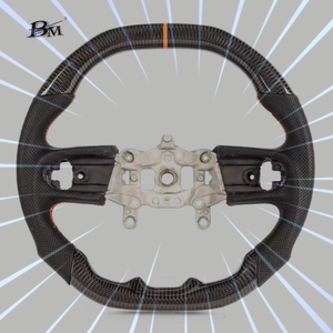 Volantes deportivos modificados de fibra de carbono con parte superior redonda BM para Wrangler JL Gladiator <span class=keywords><strong>JEEP</strong></span> 2018 a 2024-up personalizar - Product Image 2