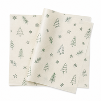 Papier de soie personnalisé avec logo 50x70cm, papier d'emballage cadeau de Noël pour vêtements, papier de soie imprimé avec logo