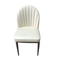 Offre Spéciale moderne luxe nordique maison cuisine Restaurant café blanc Silla tulipe coussin en cuir chaises de salle à manger