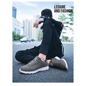 Nuevo Modelo 2026: Zapatos Casuales de Moda para Hombre con Malla Transpirable, Cordones, Suela Gruesa y Elevada, Ligeros y de Tendencia Fitness - Product Image 6