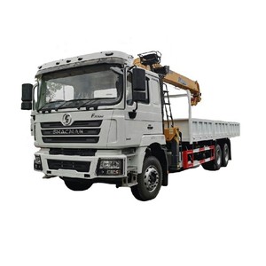 รถบรรทุกติดเครน Shacman F3000 6x4 ขนาด 12 ตัน พร้อมเครนบูมแบบยืดหดได้ ขาย - Product Image 2