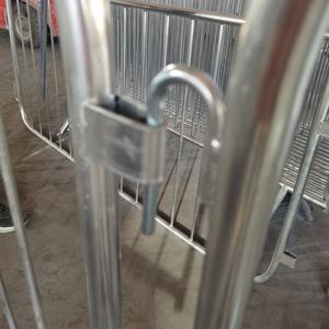 Abd'de depo galvanizli yol yaya çelik kontrol bariyeri trafik güvenliği kalabalık kontrol bariyeri barikatlar dışında - Product Image 3