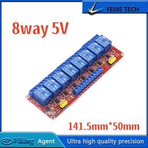 1/2/4/6/8 ערוץ גבוה/רמה נמוכה הדק הממסר מודול optocoupler בידוד בית שליטה חכמה 5v 12v 24v