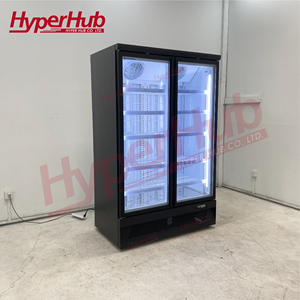 Congelatore Verticale con Porta in Vetro per Esposizione Commerciale, Refrigerante R290, per Esporre Antipasti Surgelati Gourmet nei Negozi di Alimentari - Product Image 2