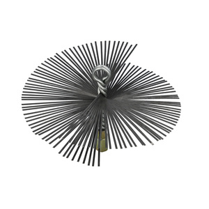 Spazzola per Camino in Acciaio, 200 mm, M12 - Product Image 1