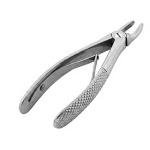Forceps d'extraction dentaire en acier inoxydable pour les premiers molaires supérieurs pédiatriques, instrument d'extraction dentaire, poignée ergonomique - Product Image 1